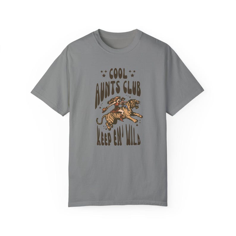 Auntie Shirt Auntie Era Cool Aunt Shirt Future Aunt Gifts Promoted to Aunt Auntie Sweatshirt Somebodys Feral Aunt Shirt Cute But Feral Shirt image 8