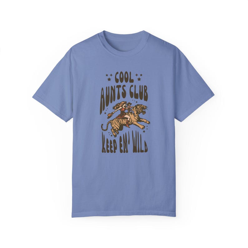 Auntie Shirt Auntie Era Cool Aunt Shirt Future Aunt Gifts Promoted to Aunt Auntie Sweatshirt Somebodys Feral Aunt Shirt Cute But Feral Shirt image 7