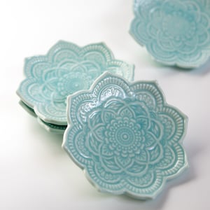 Blue Haftsin set/ Haftseen set/ Nowruz set/ Nouroz set/ Nowruz table/ Sofreh Haftseen/ Persian New Year Ceramic Plates