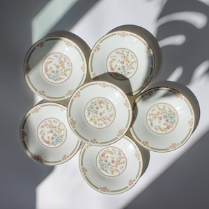 Porcelain Vintage Haftsin set/ 6pcs Haftseen set/ Nowruz set/ Nouroz set/ Nowruz table/ Sofreh Haftseen/ Vintage Persian New Year