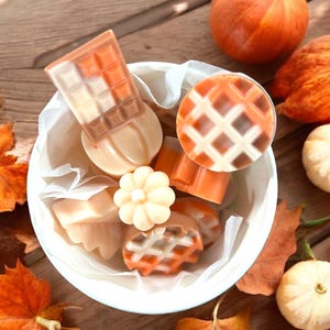 Pompoenwafels, pompoenpecannotenwafels, herfstwafels