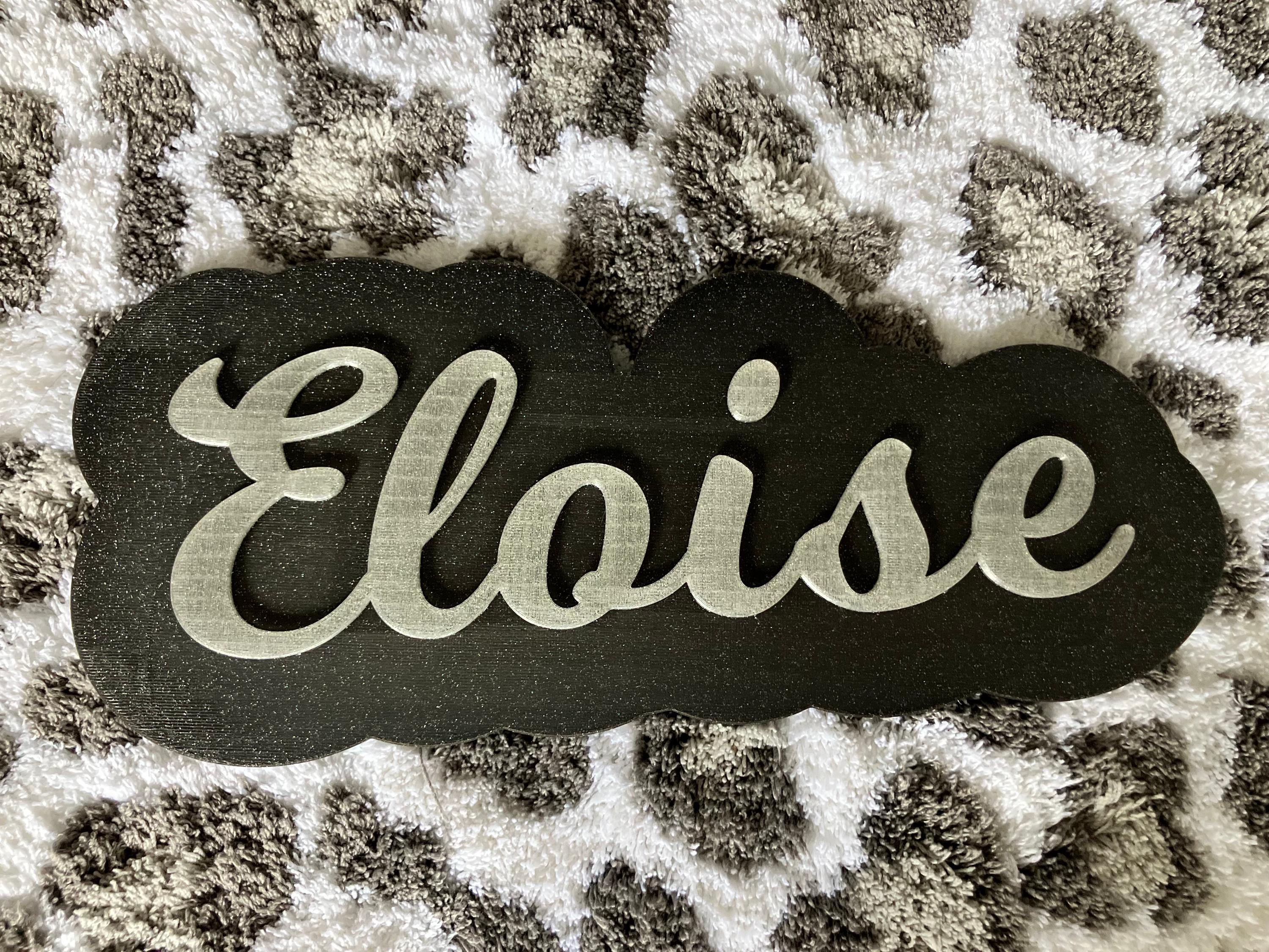 Pageant Racks Personalized Garment Rack Name Sign | Custom Pageant Rack Topper ...