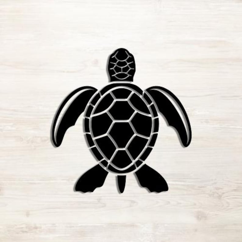 Sea Turtle Vinyl Decal - Etsy
