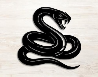 Black Mamba Snake vinyl decal