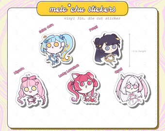 melo*chu VTuber stickers