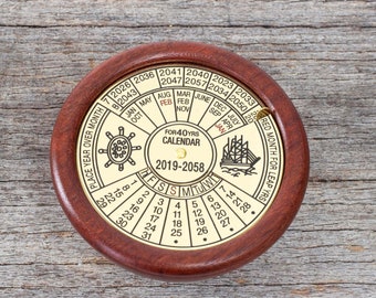 Jarrah 40 Year Calendar & Paperweight