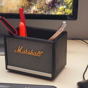 Marshall Pencil Holder & Desk Organizer Wide Design afbeelding 1