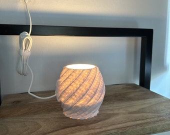 SpiralShine Creations- tablelamp