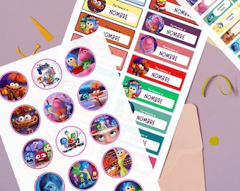 Intensely EDITABLE canva labels / printables / Elementary school name labels / labels school / Classroom labels/ label