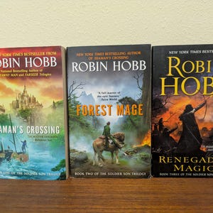 De Soldier Son-trilogie van Robin Hobb (boek 1, 2 en 3)