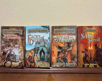 Lost Empires complete 4-book series, set in Forgotten Realms