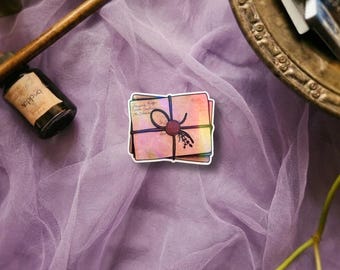 Letters to Scotland Sticker | Outlander-Inspired Love Story Sticker.