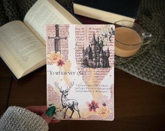 Funda para Kindle Trono de Cristal / Romance de Sarah J Maas