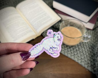 Pegatina de ónix de la serie Fae and Alchemy. Mercurio y azufre.