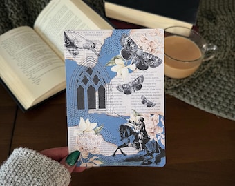 Inserción de la funda Kindle de Knight and Moth: Panel de control del lector electrónico Romantasy