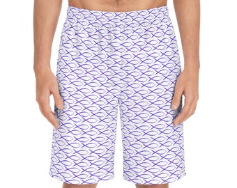 Fish Catcher (pantaloncini da surf da uomo aop)