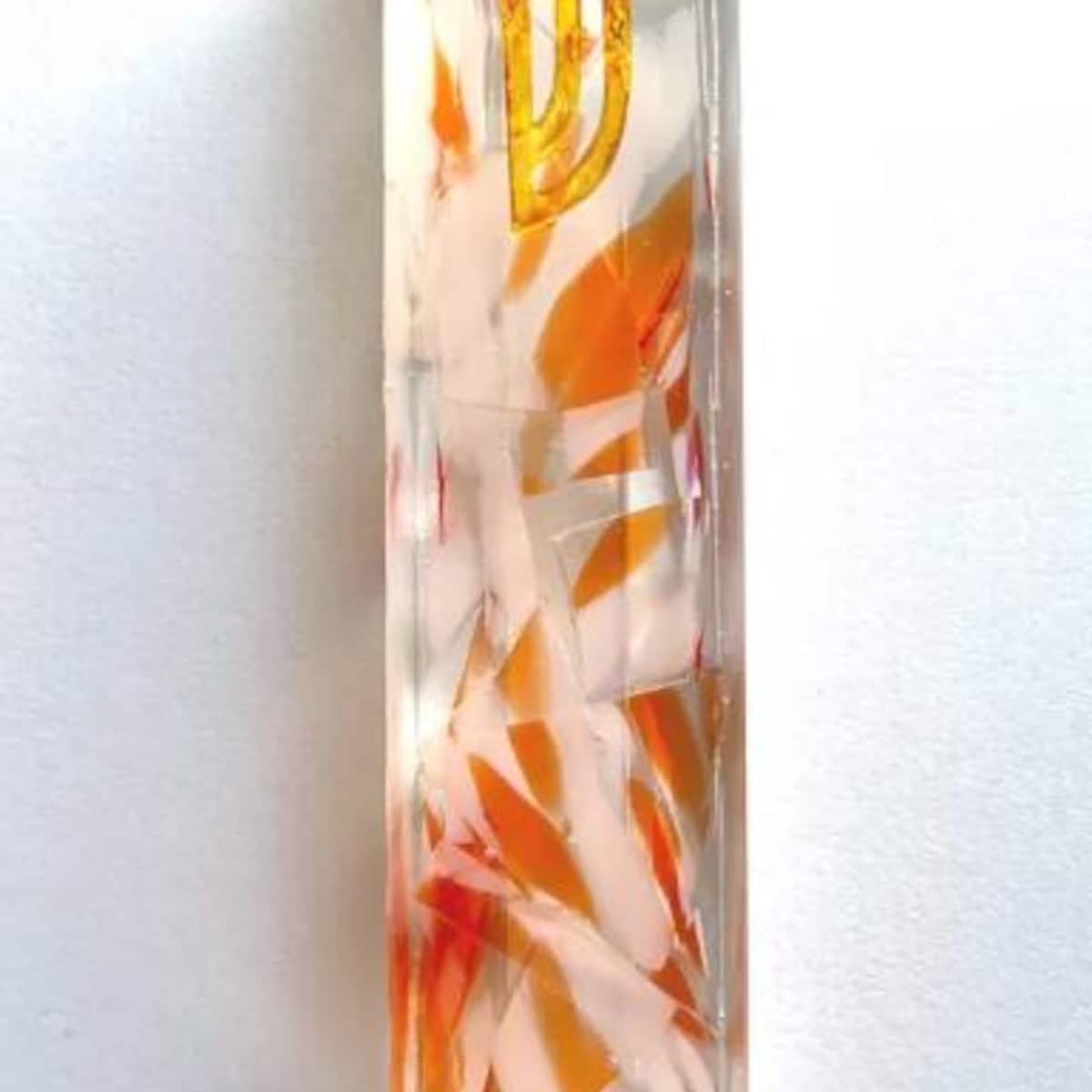 Wedding Mezuzah From Smashed Chuppah Glass – Jewish Wedding Keepsake – Mazel Tov Gift – Judaica Home Decor – Epoxy Resin Mezuzah - מתנה - Etsy