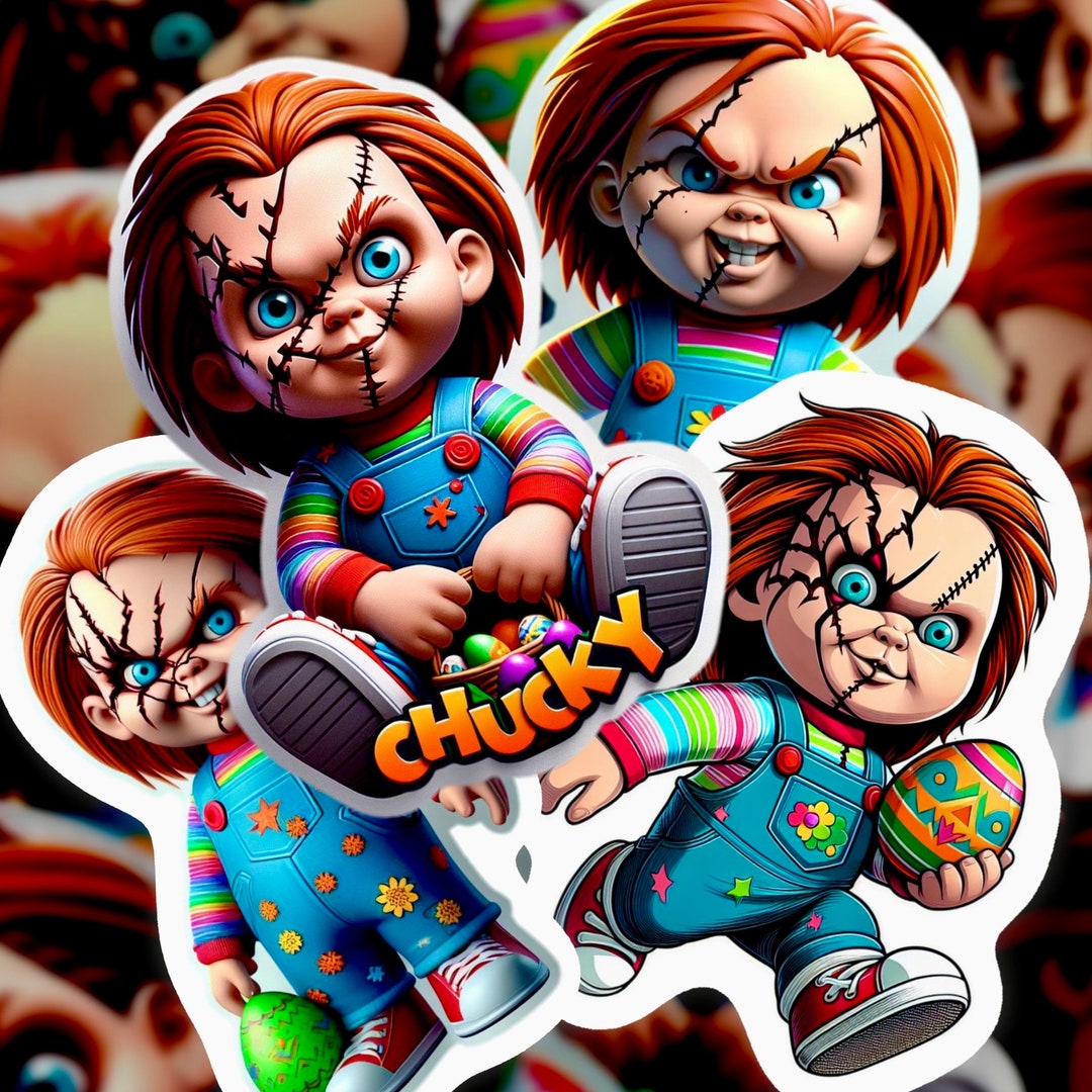 Chuck Easter Sticker Pack - Etsy