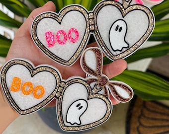 Ghost Locket Car Freshie: Halloween/Fall Car Accessory