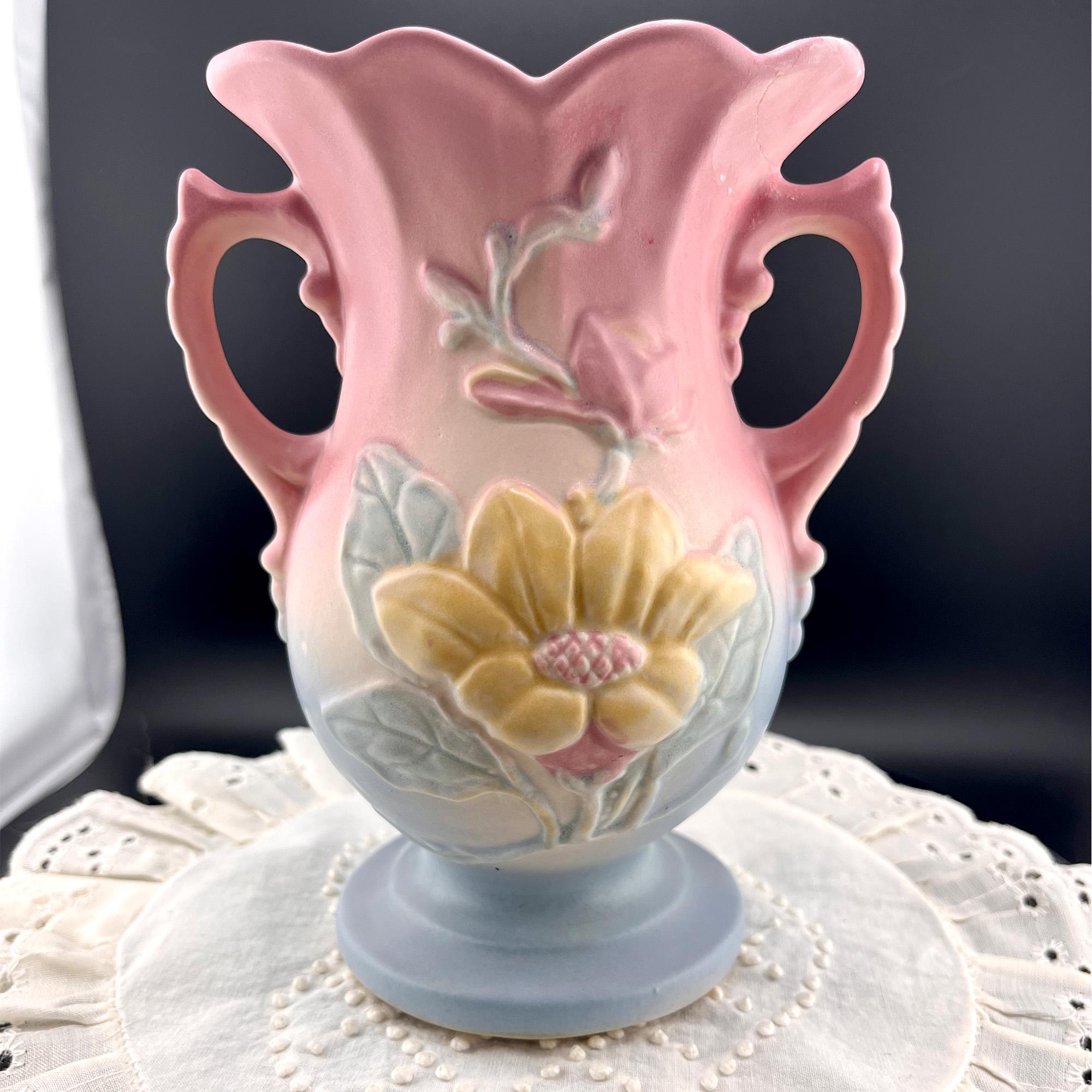 ラッセルライト Hull Pottery 花瓶 USA ミッドセンチュリー 1940s Hull Pottery - Etsy