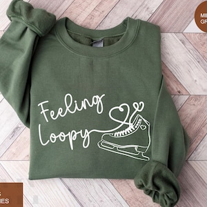 Figure Skating Shirts, Ice Skating Tshirt, Figure Skating Sweatshirt, Ice Skating Gifts, Girls Figure Skating Shirts, Girl Mo Skate Sweater