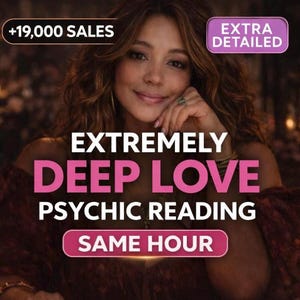 Love Reading Same Hour, Love Psychic Reading, Relationship Reading, Tarot Reading Love, In Depth Love Guidance, Telepathy Reading