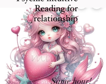 Psychic Intuitive love reading for relationships… same hour!