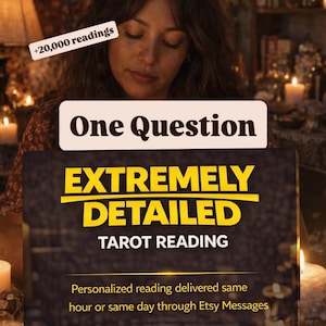 Tarot à 1 question et lecture aux médiums, conseils la même heure, Amour, relations et analyse de carrière