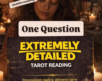 Tarot à 1 question et lecture aux médiums, conseils la même heure, Amour, relations et analyse de carrière