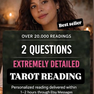 2 Question Tarot Reading - Love, Career, Ex, & Future - Same Hour Psychic Answers