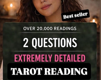 Lecture de tarot à 2 questions - Amour, carrière, ex et avenir - Réponses aux médiums la même heure
