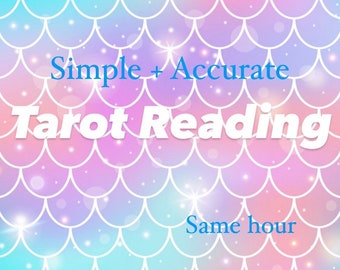 Same Hour 1 question fast + accurate psychic reading!