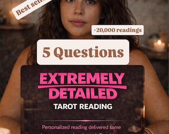Tarotlezen met 5 vragen - liefde, carrière, ex en toekomst - paranormale antwoorden op hetzelfde uur