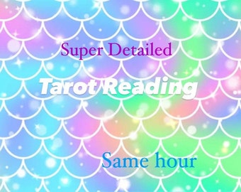 Super Detailed and Accurate One Question Tarot Reading - Same Hour