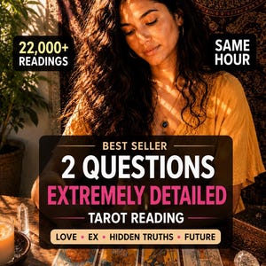 Lecture de tarot à 2 questions - Amour, carrière, ex et avenir - Réponses aux médiums la même heure