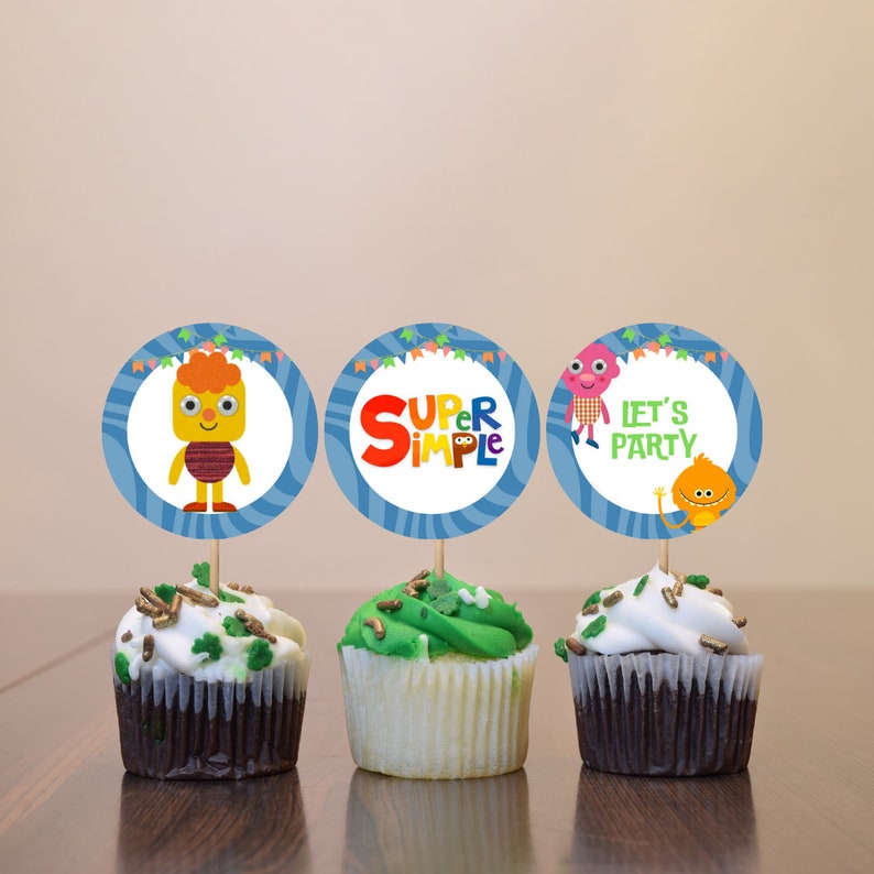 Cupcake Toppers Super Simple Songs Cupcake Topper Super Simple cupcake-toppers-super-simple-songs-cupcake-topper-super-simple
