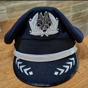 Vintage American airline Pilot Visor Cap Reproduction high Quality