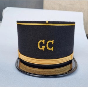 1935 French Gendarme Hat, Police Uniform Cap, Garde Champetre Kepi
