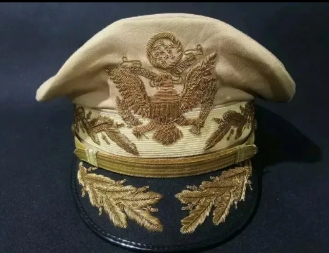 マッカーサー元帥制帽 WW2 GHQ 米軍 マッカーサー元帥 制帽 レプリカ Vintage
