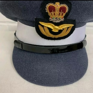WW2 RAF ROYAL Air Force Group Captain Peaked Cap All Sizes