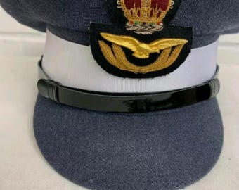 WW2 RAF ROYAL Air Force Group Captain Peaked Cap All Sizes