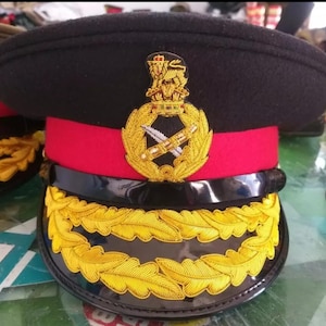 WW2 イギリス軍　帽章 WW2 British Army Officers General Service Corps Peaked Cap