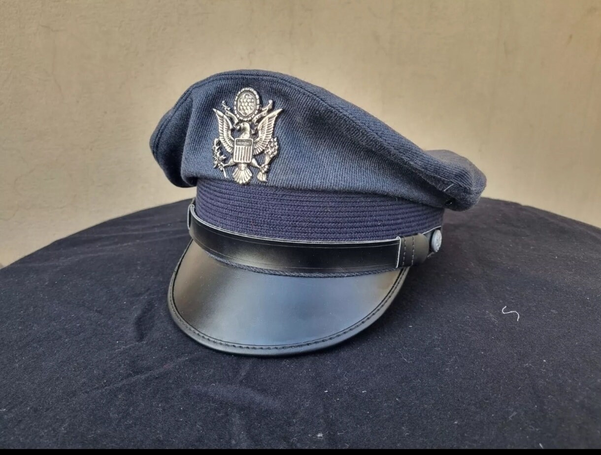 WW2 USA army Crusher Visor Cap All Sizes Avialable