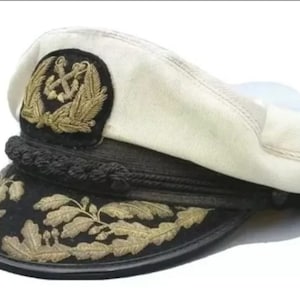 Replica Admiral Skipper Yacht Cap Brand New