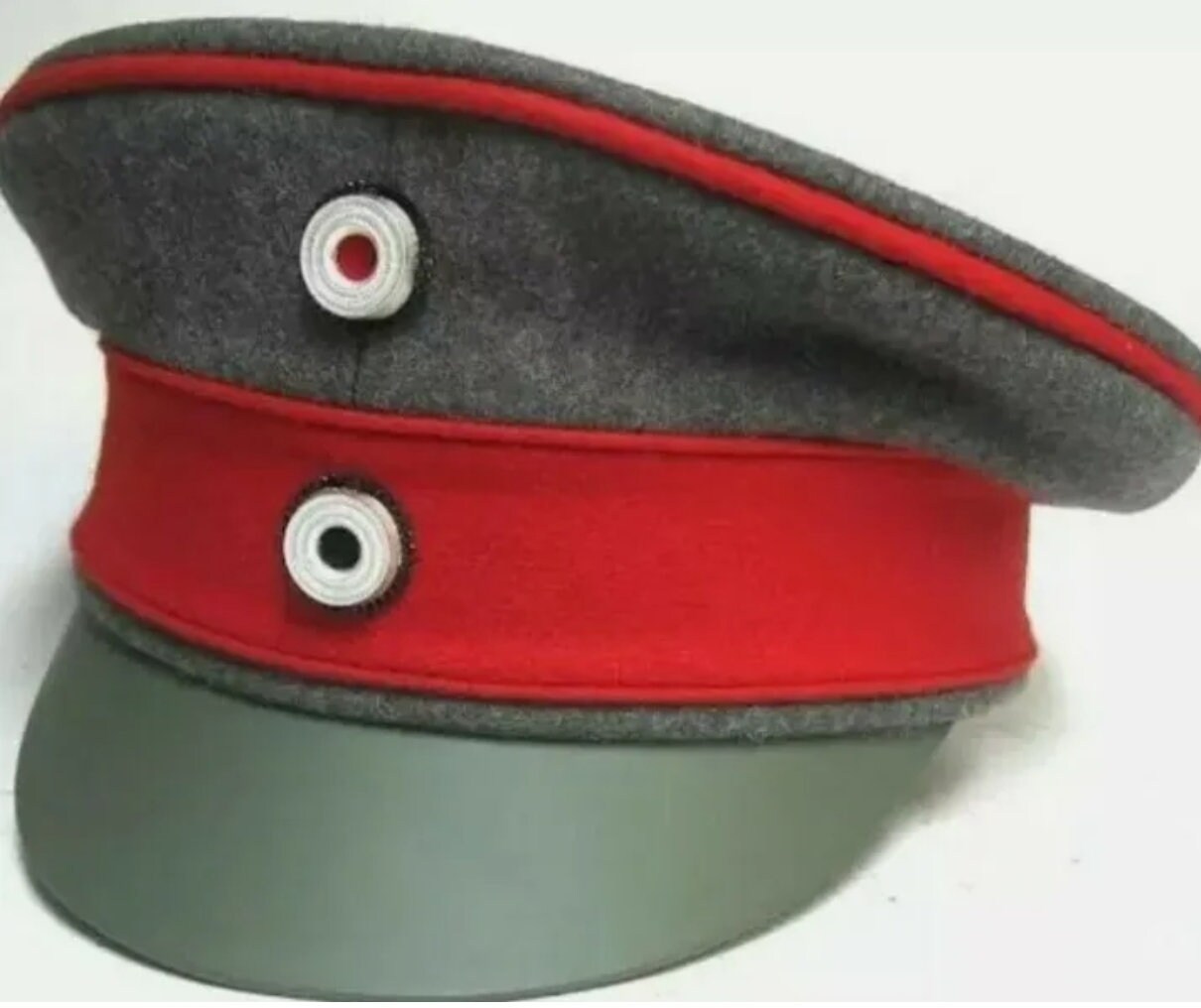 Ww1 German Imperial army officer high Quality visor cap not a cheap Replica