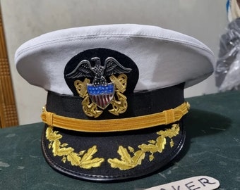 第二次世界大戦 アメリカ海軍 女性用帽子 軍人制服キャップ