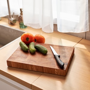 Oak Cutting Board, Chopping Board, Charcuterie Board, bbq cutting board, Grilling Gifts, Handcrafted Gifts