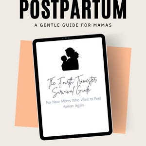 Postpartum Recovery Guide | New Mom Printable | 11-Page Digital Download | Self-Care for Moms | Birth Recovery Checklist | Instant Download