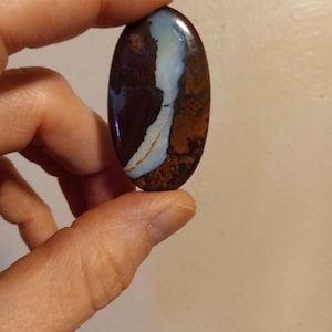 Unbelievable Boulder Opal Display Cabochon