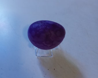 Purple Gobi Eye Agate